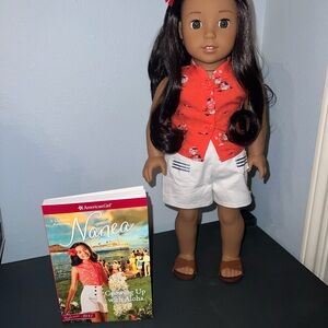 American Girl Beforever Nanea, Box and book included.